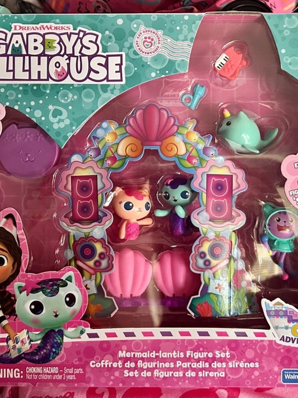 New Gabbys Dollhouse Mermaid-lantis Figure Set